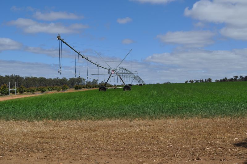 Field Irrigation Installation