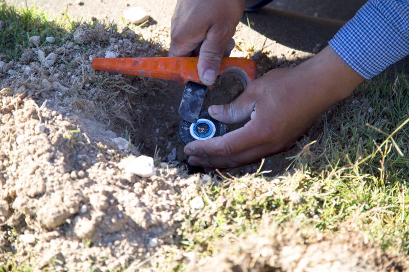 Lawn Sprinkler Repair detail