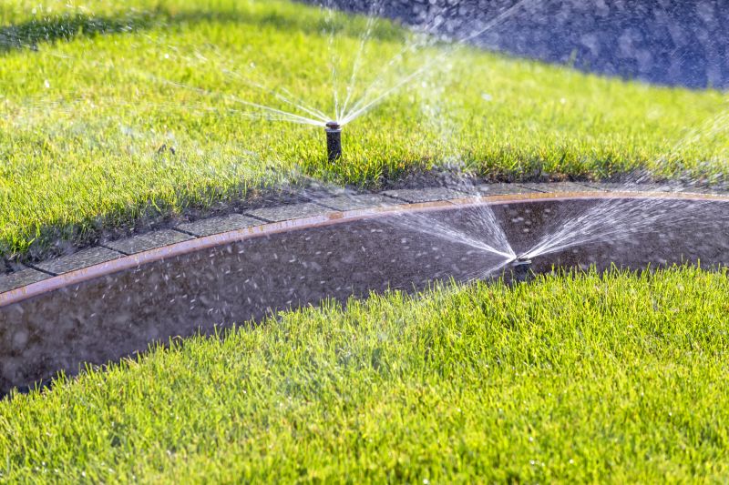 Grass Sprinkler Installation