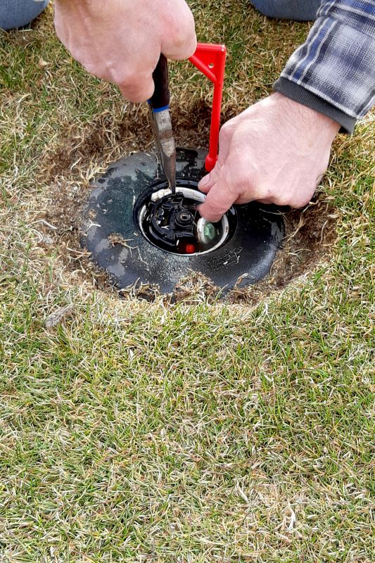 Sprinkler Head Repair